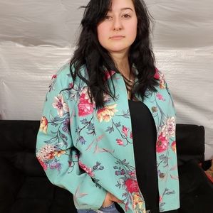 Floral Blazer